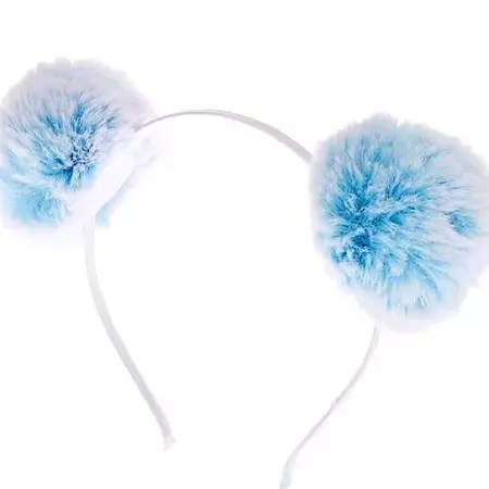 blue pom pom headband - Google Search