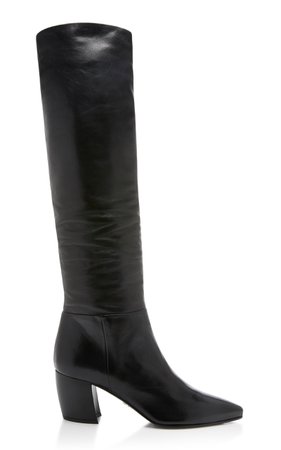 Prada Slouchy Leather Boots