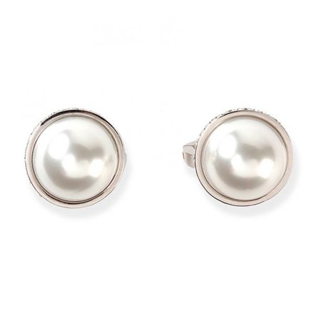 Balenciaga pearl clip-on earrings · Kate Middleton Style Blog