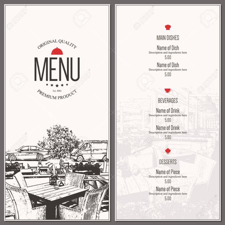 restaurant menu - Google Search