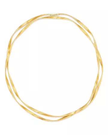 Marco Bicego 18K Yellow Gold Marrakech Single Strand Long Necklace, 36" | Bloomingdale's