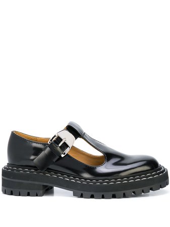 Shop black Proenza Schouler patent Mary Janes with Express Delivery - Farfetch