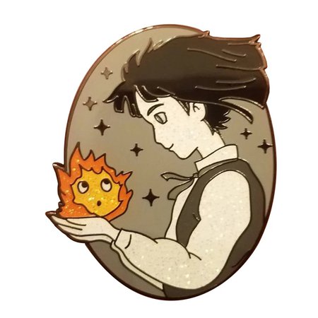 howls moving castle Pin|Brooches| - AliExpress