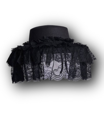black gothic Victorian retro hat lace