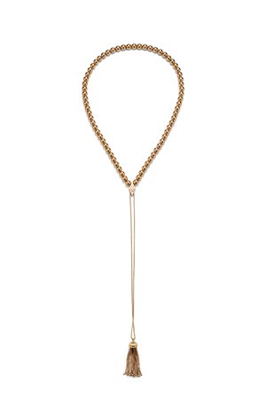 Beaded Tassel Necklace by Tory Burch Accessories for $35 | Rent the Runway