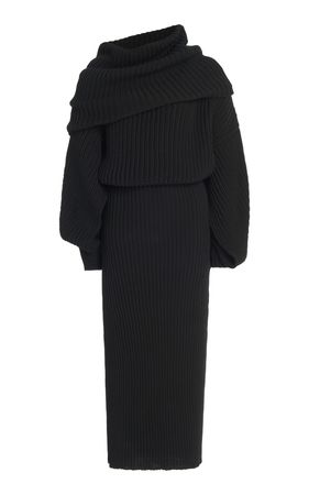 Ribbed-Knit Wool-Blend Maxi Sweater Dress By A.w.a.k.e. Mode | Moda Operandi