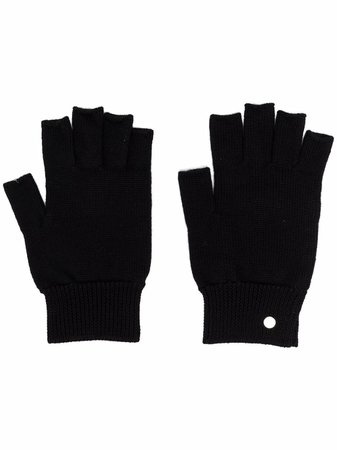 Rick Owens fingerless cashmere gloves - FARFETCH