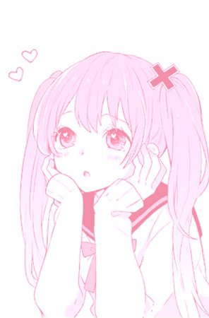 pink day dream anime girl