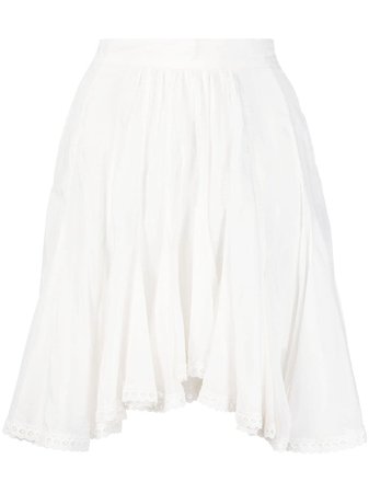 Isabel Marant Asymmetric Pleated Skirt - Farfetch