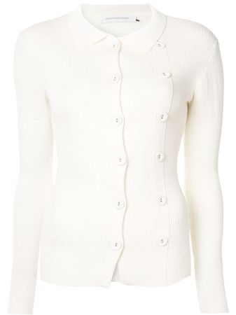 Shop Christopher Esber double buttoned cardigan with Express Delivery - FARFETCH