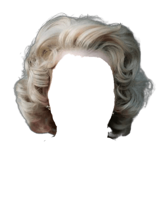 blonde 1950s hair