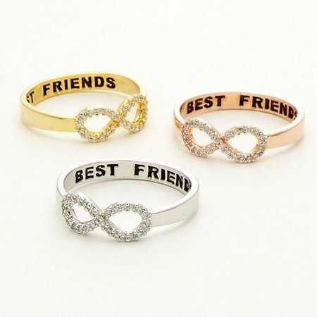 best friend rings for 3 - Google Search