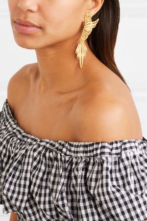 Mallarino | Colibri gold vermeil earrings | NET-A-PORTER.COM