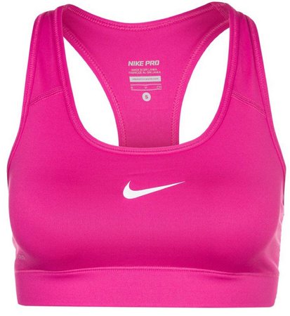 pink Nike sports bra