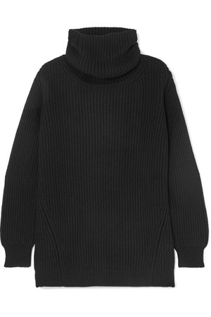 &Daughter | Inver ribbed merino wool and cashmere-blend turtleneck sweater | NET-A-PORTER.COM