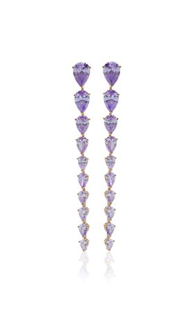 18k Rose Gold Vermeil Multi-Stone Earrings By Anabela Chan | Moda Operandi