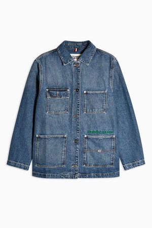 Blue Worker Jacket by Tommy Jeans | Topshop