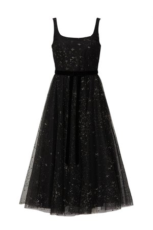 Silver Star Tulle Dress by Marchesa Notte for $105 - $120 | Rent the Runway