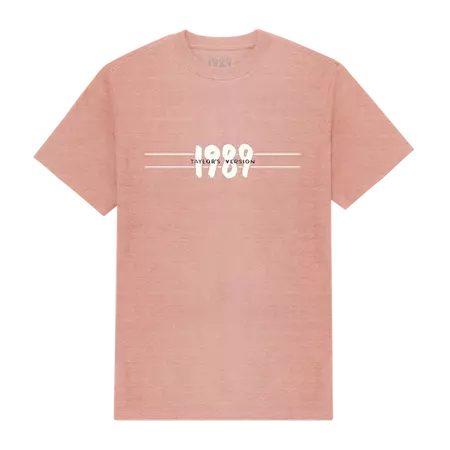 Pink 1989 (Taylor's Version) T-Shirt – Taylor Swift Official Store