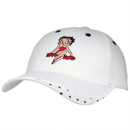 Betty Boop - Polka Dot Adjustable Baseball Cap – OldGlory.com