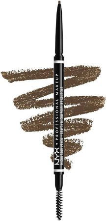 Amazon.com : NYX PROFESSIONAL MAKEUP Micro Brow Pencil, Eyebrow Pencil - Ash Brown : Beauty & Personal Care