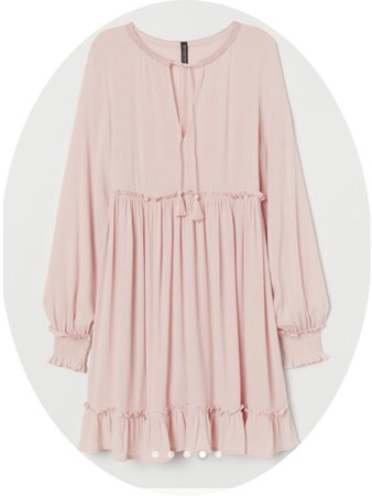 pink summer H&M dress