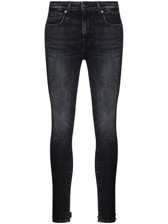 R13 Alison mid-rise skinny jeans