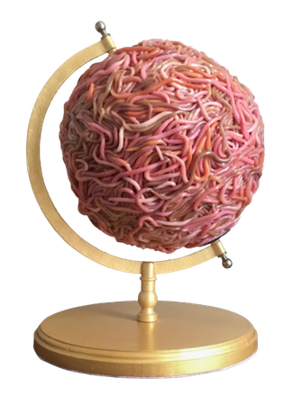 worm globe by SomeRabbits on Etsy