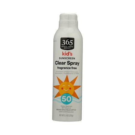 Kid's Sunscreen Clear Spray, 5.3 oz at Whole Foods Market