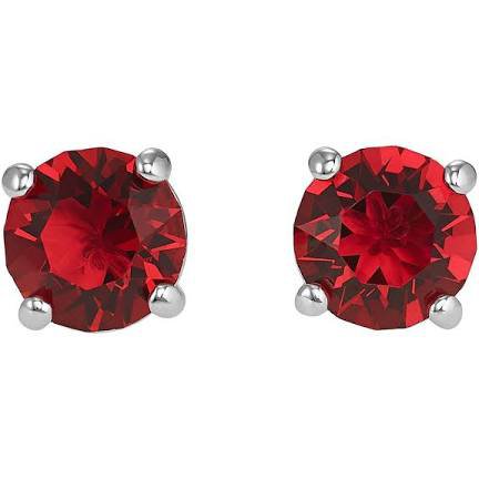 red diamond earrings - Google Search