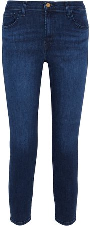 835 Cropped Mid-rise Skinny Jeans