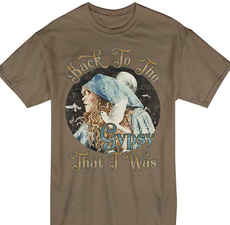 Amazon.com: Back-to-The-Gypsy-That-I-was Women Vintage Hippie Tshirts: Clothing