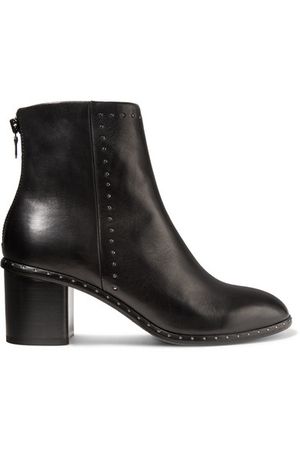 rag & bone | Willow studded leather ankle boots | NET-A-PORTER.COM