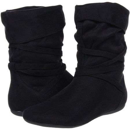 black slouch booties