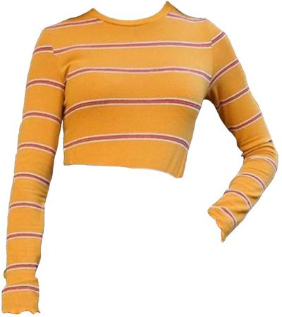 yellow striped shirt png