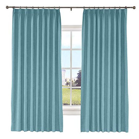 Macochico Extra Long Polyster Cotton Curtains Pinch Pleat Drapes for Sliding Door Patio Door Living Room Bedroom Meetingroom Privacy Protection,Gray Violet 100W x 102L Inch (1 Panel): Amazon.ca: Home & Kitchen