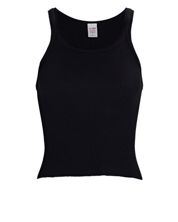 re/done x BASS cropped tank top