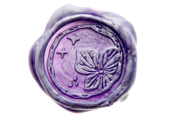 Purple Wax Seal
