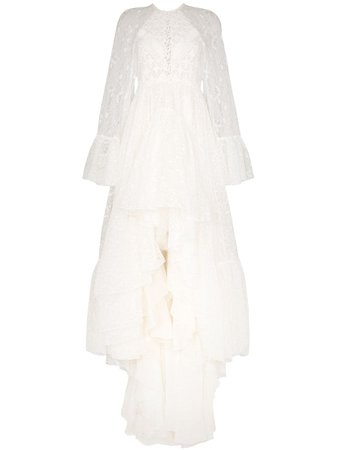 Giambattista Valli asymmetric lace gown $4,467 - Buy Online SS19 - Quick Shipping, Price