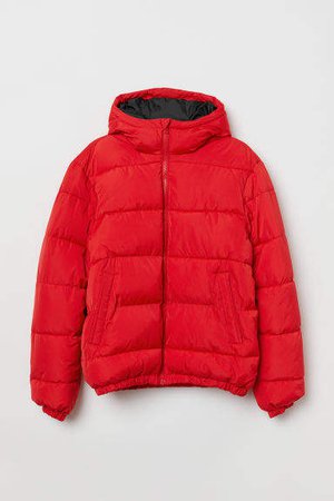 Padded Jacket - Red