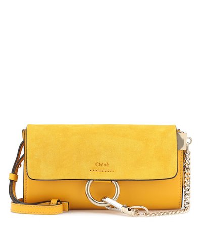 Faye Mini leather wallet bag