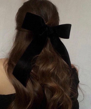 Black Bow Brown Beauty