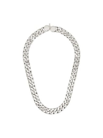 Shop Tom Wood Cuban curb chain link necklace with Express Delivery - FARFETCH