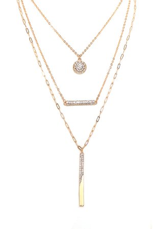Always Desirable Layered Necklace - Gold | Fashion Nova, Jewelry | Fashion Nova