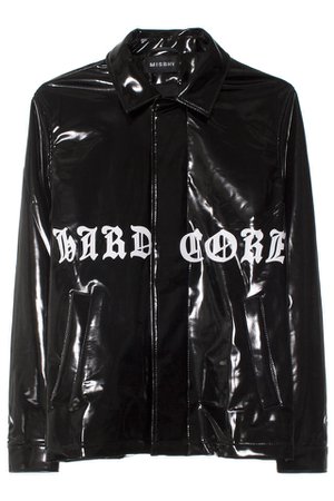 hardcore latex coaches jacket