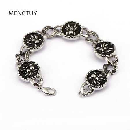 Mengtuyi 12pcs/lot Trendy Men's Jewelry Spider Bracelets For Men women party jewelry Charms Bracelets punk style-in Charm Bracelets from Jewelry & Accessories on Aliexpress.com | Alibaba Group