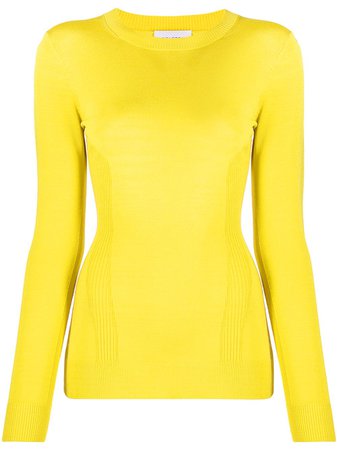 AZ FACTORY Switchwear long-sleeve yellow Top - Farfetch