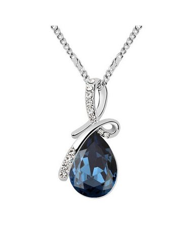 navy blue necklace - Google Search