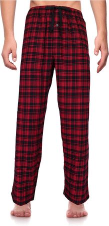 RK Classical Sleepwear Men’s 100% Cotton Flannel Pajama Pants, at Amazon Men’s Clothing store