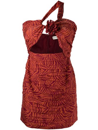 Magda Butrym Sukie Pleated Mini Dress - Farfetch